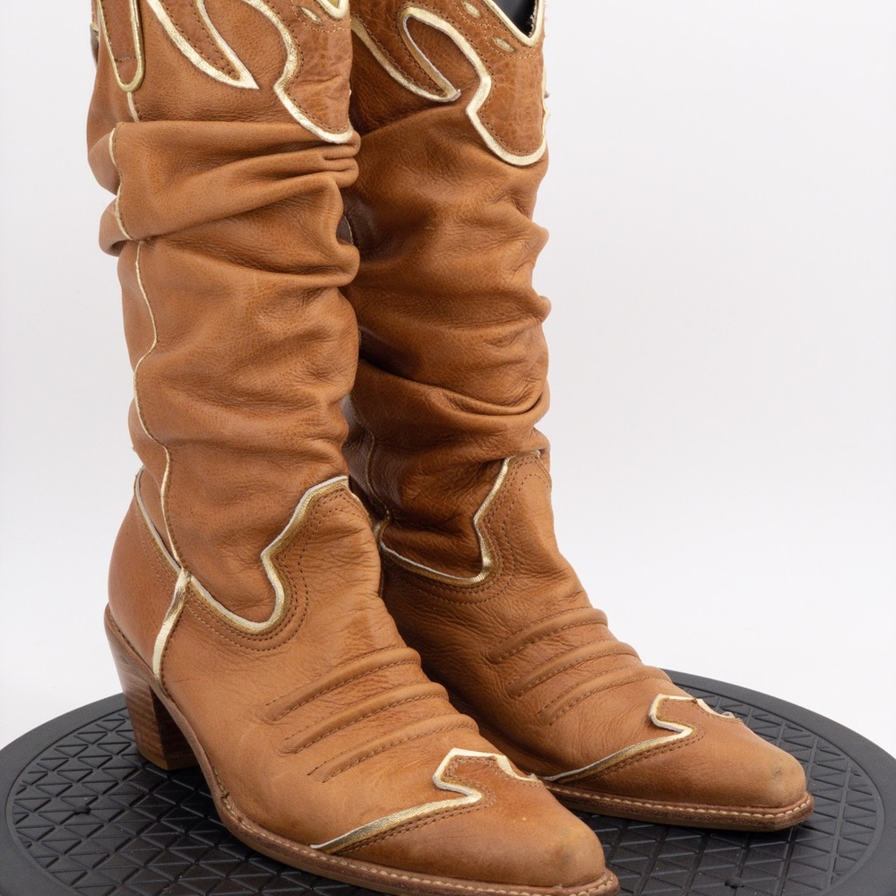 NaNa Womens Vintage Cowboy Boots sz 10 - Picture 8 of 9